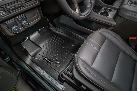 SMARTLINER Custom Fit Floor Liners For 2021-2025 Chevrolet Tahoe/ GMC Yukon with 2nd Row Bucket Seats