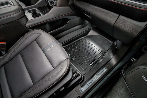 SMARTLINER Custom Fit Floor Liners For 2021-2025 Cadillac Escalade with 2nd Row Bucket Seats