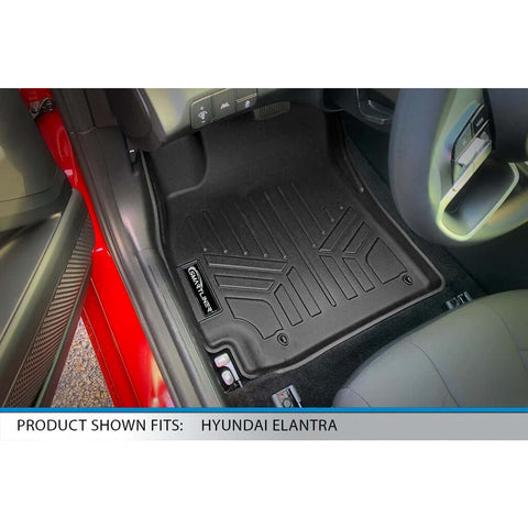SMARTLINER Custom Fit Floor Liners For 2021-2025 Hyundai Elantra (No GT Models) Automatic Transmission