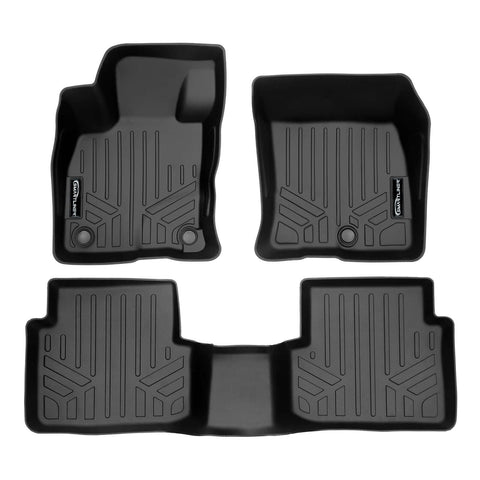 SMARTLINER Custom Fit Floor Liners For 2021-2025 Ford Bronco Sport W/O Rear Bump