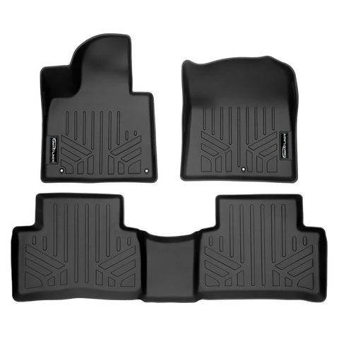 SMARTLINER Custom Fit Floor Liners For 2021-2025 Kia Sorento (with 2nd Row Bench Seat)