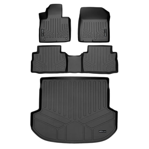 SMARTLINER Custom Fit Floor Liners For 2021-2023 Hyundai Santa Fe