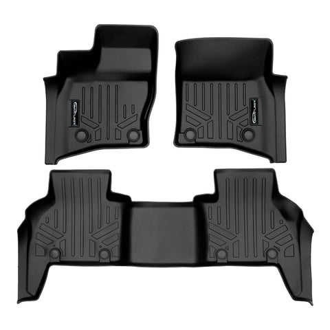 SMARTLINER Custom Fit Floor Liners For 2020-2025 Range Rover Defender 110 (With Optional 3rd Row Seats)