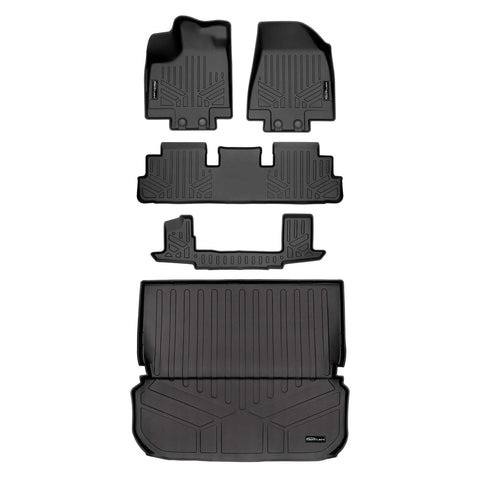 SMARTLINER Custom Fit Floor Liners For 2022-2025 Infiniti QX60 (6 Passenger)