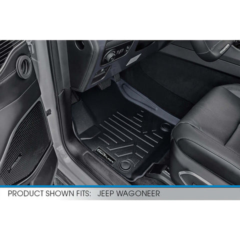 SMARTLINER Custom Fit Floor Liners For 2022-2025 Jeep Grand Wagoneer (8 Passenger Model)