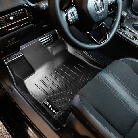 SMARTLINER Custom Fit Floor Liners For 2022-2025 Honda Civic Sedan w/o 2nd Row USB Ports