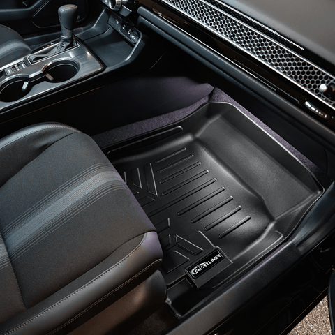 SMARTLINER Custom Fit Floor Liners For 2022-2025 Honda Civic Sedan w/o 2nd Row USB Ports