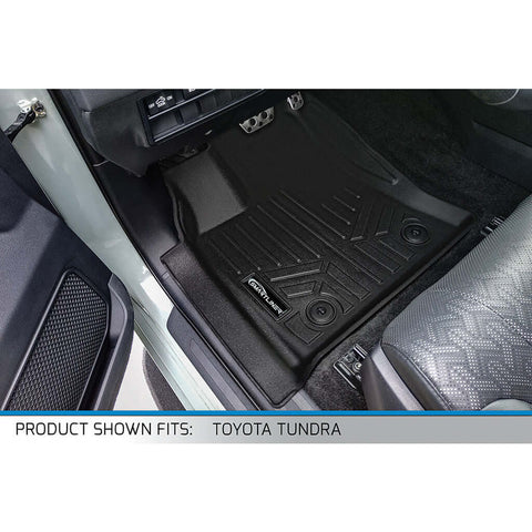 SMARTLINER Custom Fit Floor Liners For 2022-2025 Toyota Tundra (Extended Cab/ Double Cab) without Underseat Storage