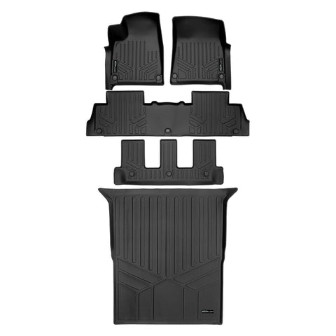 SMARTLINER Custom Fit Floor Liners For 2022-2024 Rivian R1S