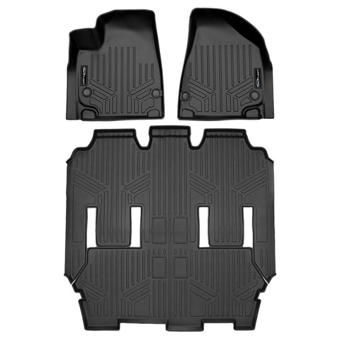 Smart Trim™ Custom Fit Floor Liners For 2021-2024 Pacifica Pinnacle Hybrid