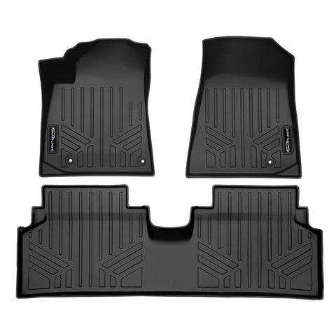 SMARTLINER Custom Fit Floor Liners For 2023-2025 Kia Niro EV with dual level cargo board (Does Not Fit Plug-In Hybrid Models)