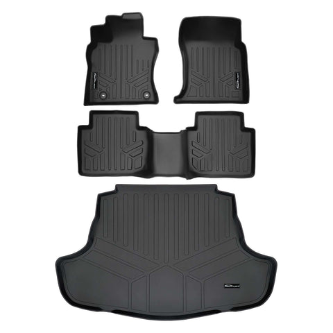 SMARTLINER Custom Fit Floor Liners For 2018-2025 Toyota Camry AWD Models Only (No Hybrid)