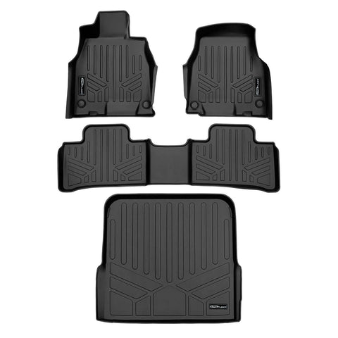 SMARTLINER Custom Fit Floor Liners For 2023-2025 Mercedes-Benz EQE Sedan Models