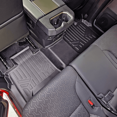 SMARTLINER Custom Fit Floor Liners For 2023-2025 Toyota Sequoia (Only Fits 7 Passenger Models Without Center Console)