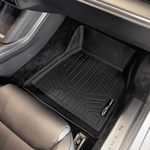 SMARTLINER Custom Fit Floor Liners For 2021-2024 Tesla Model S