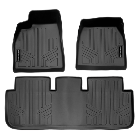 SMARTLINER Custom Fit Floor Liners For 2021-2024 Tesla Model S