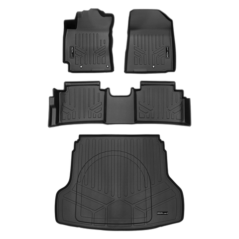 SMARTLINER Custom Fit Floor Liners For 2019-2024 Kia Forte