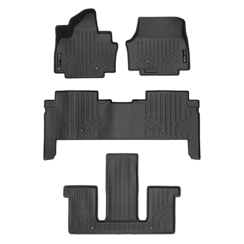 SMARTLINER Custom Fit Floor Liners Compatible With 2024-2025 Kia EV9