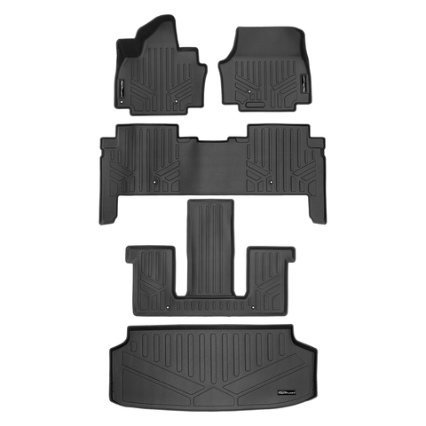 SMARTLINER Custom Fit Floor Liners Compatible With 2024-2025 Kia EV9
