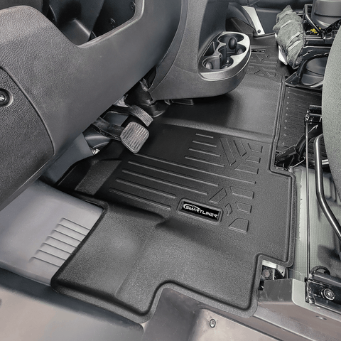 SMARTLINER Custom Fit Floor Mat Liner Set Compatible With 2018-2025 RAM Promaster