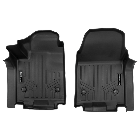 SMARTLINER Custom Fit Floor Mat Liner Set Compatible With 2025-2026 Chevrolet Silverado EV /GMC Sierra EV(Carpet Flooring)