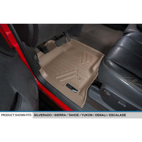 SMARTLINER Custom Fit Floor Liners For 2011-2014 Tahoe / Yukon