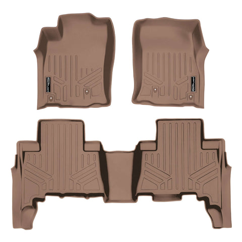SMARTLINER Custom Fit Floor Liners For 2010-2012 Toyota 4Runner (7 Passenger with 3rd Row Seats)