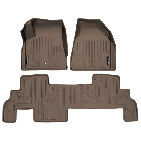 SMARTLINER Custom Fit Floor Liners For GMC Acadia 2007-2016