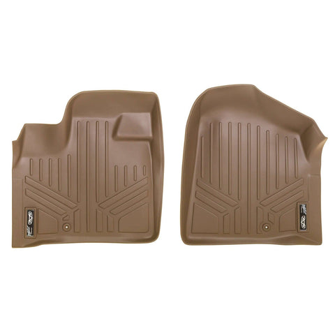 SMARTLINER Custom Fit Floor Liners For 2013-2020 Dodge Grand Caravan with Second Row Bench Seats and 1st Row Super Console