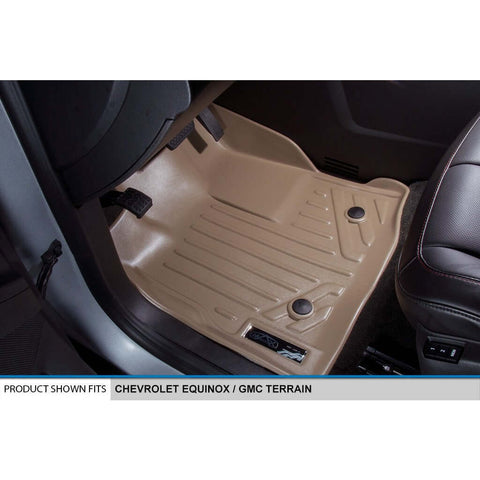 Smart Trim™ Custom Fit Floor Liners For 2010-2011 Equinox / Terrain (Dual Front Floor Hooks)