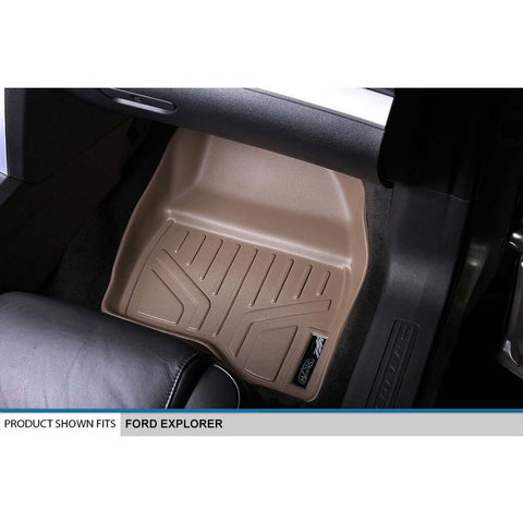 SMARTLINER Custom Fit Floor Liners For 2011-2014 Explorer (without 2nd Row Center Console)