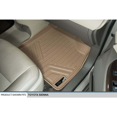 SMARTLINER Custom Fit Floor Liners For 2011-2012 Toyota (Sienna 8 Passenger Model)