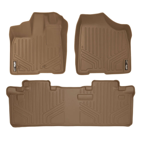 SMARTLINER Custom Fit Floor Liners For 2011-2012 Toyota (Sienna 8 Passenger Model)
