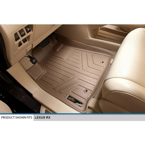 SMARTLINER Custom Fit Floor Liners For 2013-2015 Lexus RX (First Row Twist type Rings)
