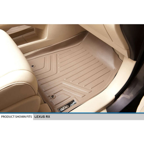 SMARTLINER Custom Fit Floor Liners For 2013-2015 Lexus RX (First Row Twist type Rings)