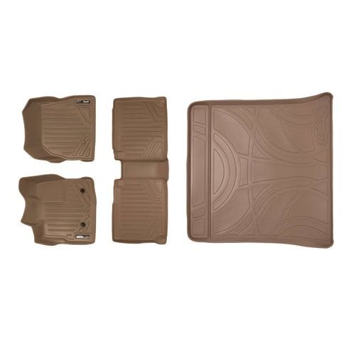 Smart Trim™ Custom Fit Floor Liners For 2011-2017 Chevy Equinox / GMC Terrain (with Dual Front Floor Posts)