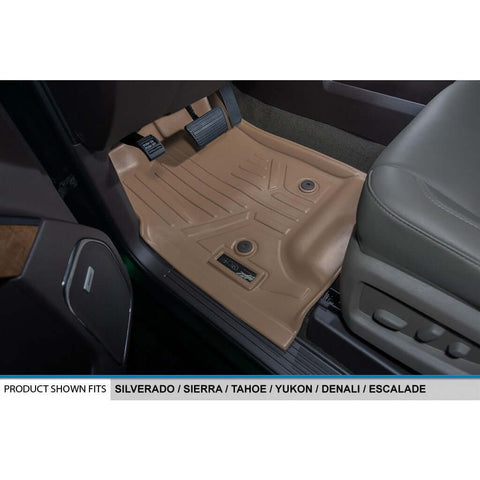 SMARTLINER Custom Fit Floor Liners For 2015-2020 Suburban / Yukon XL (with 2nd Row Bench Seat)