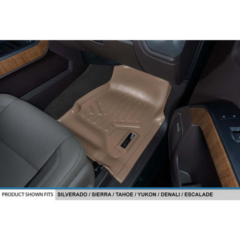 SMARTLINER Custom Fit Floor Liners For 2015-2020 Suburban / Yukon XL (with 2nd Row Bench Seat)