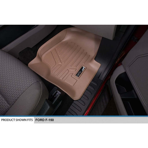 SMARTLINER Custom Fit Floor Liners For 2021-2025 Ford F-150 Hybrid SuperCrew Cab with 1st Row Bucket Seats