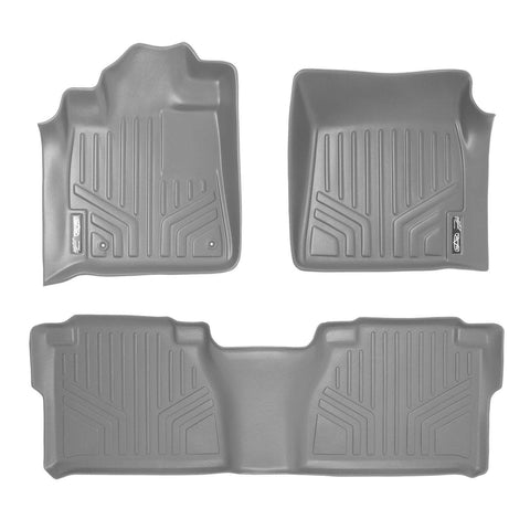SMARTLINER Custom Fit Floor Liners For 2007-2011 Toyota Tundra Double Cab