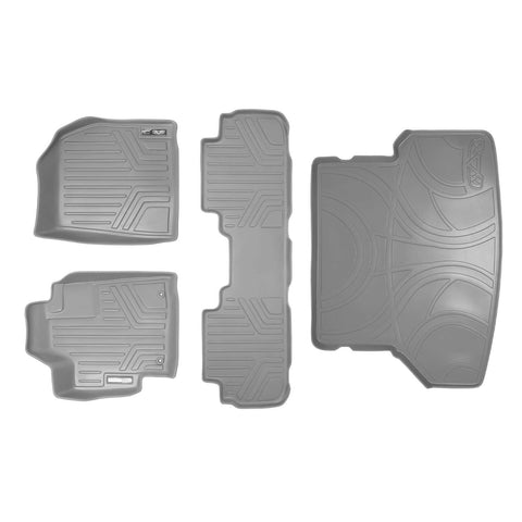 SMARTLINER Custom Fit Floor Liners For 2008-2013 Toyota Highlander (Non Hybrid)