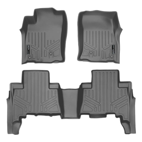 SMARTLINER Custom Fit Floor Liners For 2010-2012 Toyota 4Runner (5 Passenger without Sliding Rear Tray)