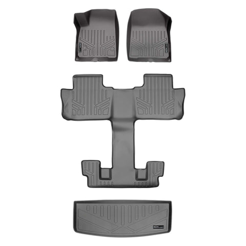 SMARTLINER Custom Fit Floor Liners for 2017-2023 GMC Acadia (6Passenger)