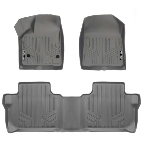 SMARTLINER Custom Fit Floor Liners For 2017-2023 GMC Acadia (7 Passenger)