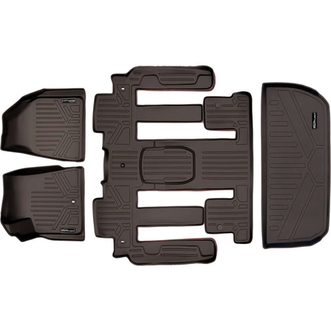 SMARTLINER Custom Fit Floor Liners For Traverse/Enclave with 2nd Row Bucket Seats
