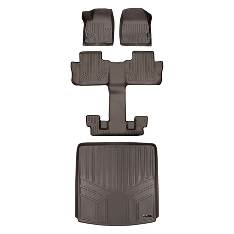 SMARTLINER Custom Fit Floor Liners For Black for 2020-2025 Cadillac XT6