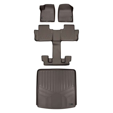 SMARTLINER Custom Fit Floor Liners for 2017-2023 GMC Acadia (6Passenger)