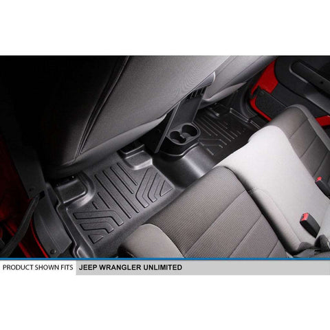Smart Trim™ Custom Fit Floor Liners For 2007-2010 Jeep Wrangler Unlimited (4-Door)