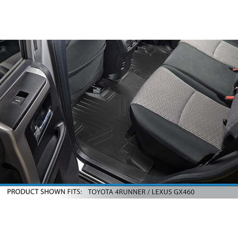 SMARTLINER Custom Fit Floor Liners For 2013-2024 Toyota 4Runner (5 Passenger with Sliding Rear Tray)