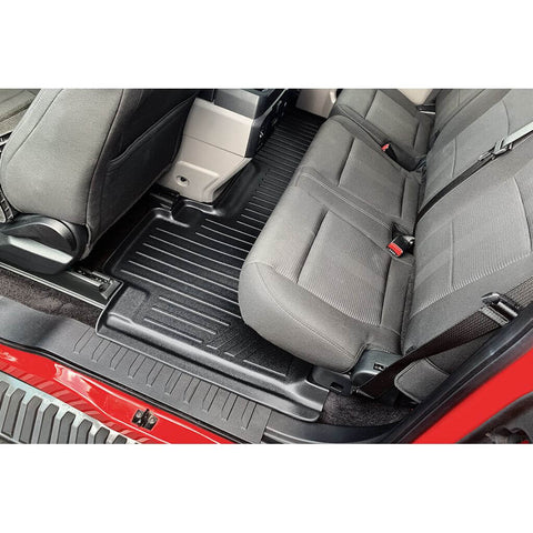 SMARTLINER Custom Fit Floor Liners For 2015-2025 Ford F-150 SuperCab with 1st Row Bucket Seats Carpeted Flooring